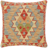 handmade Tribal Turkish Antique Rust Black Hand-Woven RECTANGLE 100% WOOL pillow