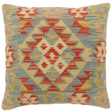Bohemian Turkish Howard Hand Woven Kilim Pillow