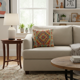 Bohemian Turkish Drummond Hand Woven Kilim Pillow