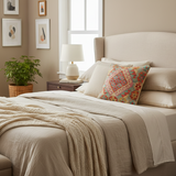 Shabby Chic Turkish Kidd Hand Woven Kilim Pillow