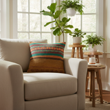 Vintage Antique Turkish Fischer Hand Woven Kilim Pillow