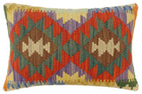 Turkish Tribal Rowland Hand Woven Kilim Pillow