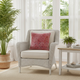 Rustic Laing Vintage Distressed Handmade Rug Pillow