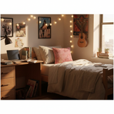 Boho Chic Crowley Vintage Distressed Handmade Rug Pillow