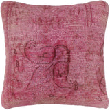 Bohemian Ballard Vintage Distressed Handmade Rug Pillow