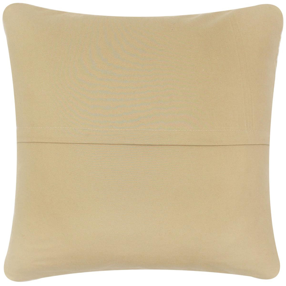 handmade Modern Blue Gray Hand-Woven SQUARE 100% WOOL Pillow