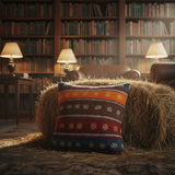 Vintage Antique Turkish Drury Hand Woven Kilim Pillow