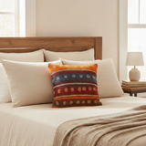 Vintage Antique Turkish Cherry Hand Woven Kilim Pillow