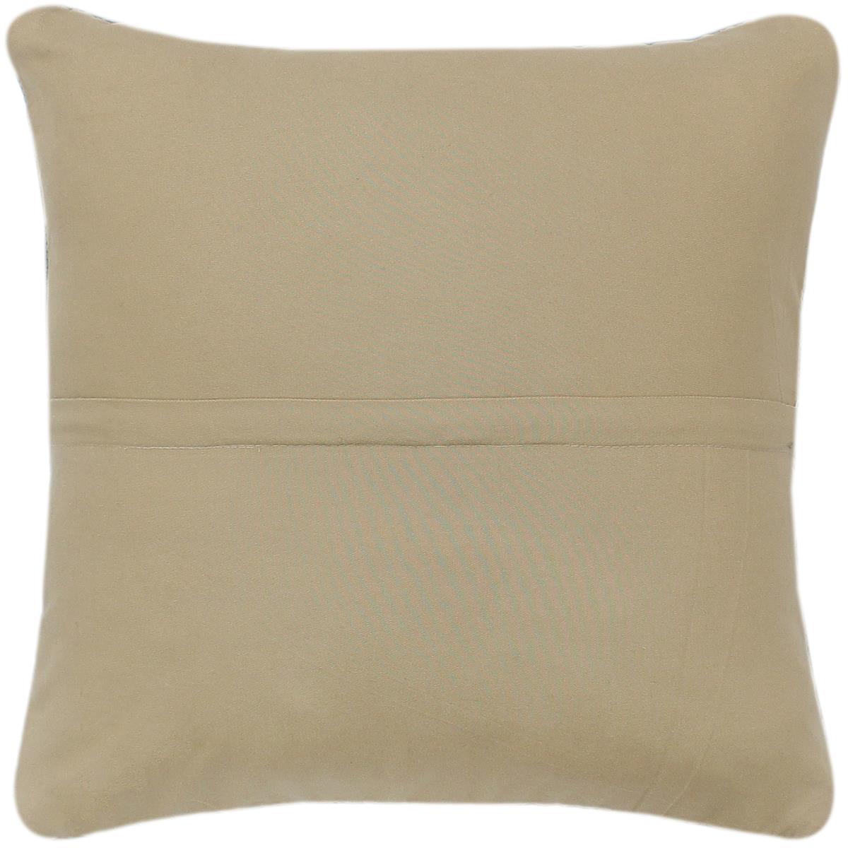 handmade Modern Purple Beige Hand-Woven SQUARE 100% WOOL Pillow