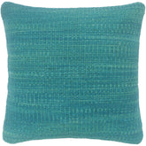 handmade Modern Green Green Hand-Woven SQUARE 100% WOOL Pillow