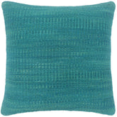 handmade Modern Green Green Hand-Woven SQUARE 100% WOOL Pillow