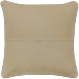 handmade Modern Green Green Hand-Woven SQUARE 100% WOOL Pillow