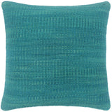handmade Modern Green Green Hand-Woven SQUARE 100% WOOL Pillow