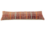 handmade Tribal Burgundy Rust Hand-Woven SQUARE 100% WOOL Pillow