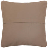 handmade Traditional Pillow Beige Blue Hand-Woven SQUARE 100% WOOL Handmade pillow