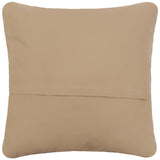 handmade Traditional Pillow Orange Red Hand-Woven SQUARE 100% WOOL Handmade pillow