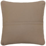 handmade Traditional Pillow Beige Red Hand-Woven SQUARE 100% WOOL Handmade pillow