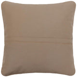 handmade Traditional Pillow Beige Red Hand-Woven SQUARE 100% WOOL Handmade pillow