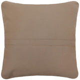 handmade Traditional Pillow Beige Red Hand-Woven SQUARE 100% WOOL Handmade pillow