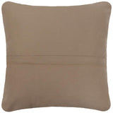 handmade Traditional Pillow Beige Red Hand-Woven SQUARE 100% WOOL Handmade pillow