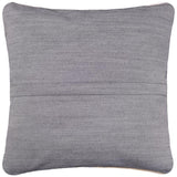 handmade Traditional Pillow Beige Burgundy Hand-Woven SQUARE 100% WOOL Handmade pillow