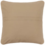 handmade Modern Pillow Beige Black Hand-Woven SQUARE 100% WOOL  Hand woven turkish pillow  2 x 2