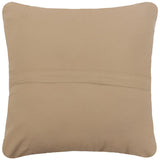 handmade Modern Pillow Brown Beige Hand-Woven SQUARE 100% WOOL  Hand woven turkish pillow  2 x 2