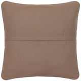 handmade Traditional Pillow Orange Blue Hand-Woven SQUARE 100% WOOL  Hand woven turkish pillow  2 x 2