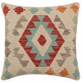 Rustic Jenkins Turkish Hand-Woven Kilim Pillow