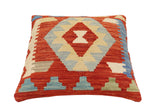 Boho Chic Foley Turkish Hand-Woven Kilim Pillow