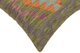 Tribal Miller Turkish Hand-Woven Kilim Pillow