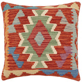 Bohemian Mcknight Turkish Hand-Woven Kilim Pillow