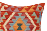 Bohemian Owens Turkish Hand-Woven Kilim Pillow