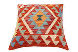 Bohemian Owens Turkish Hand-Woven Kilim Pillow