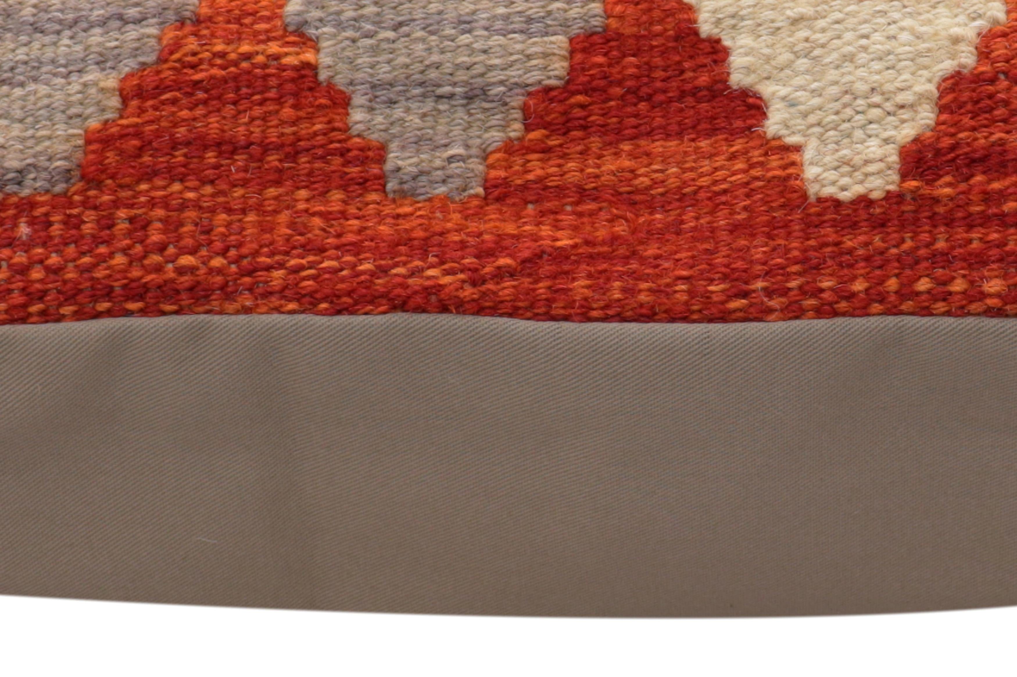 Bohemian Owens Turkish Hand-Woven Kilim Pillow