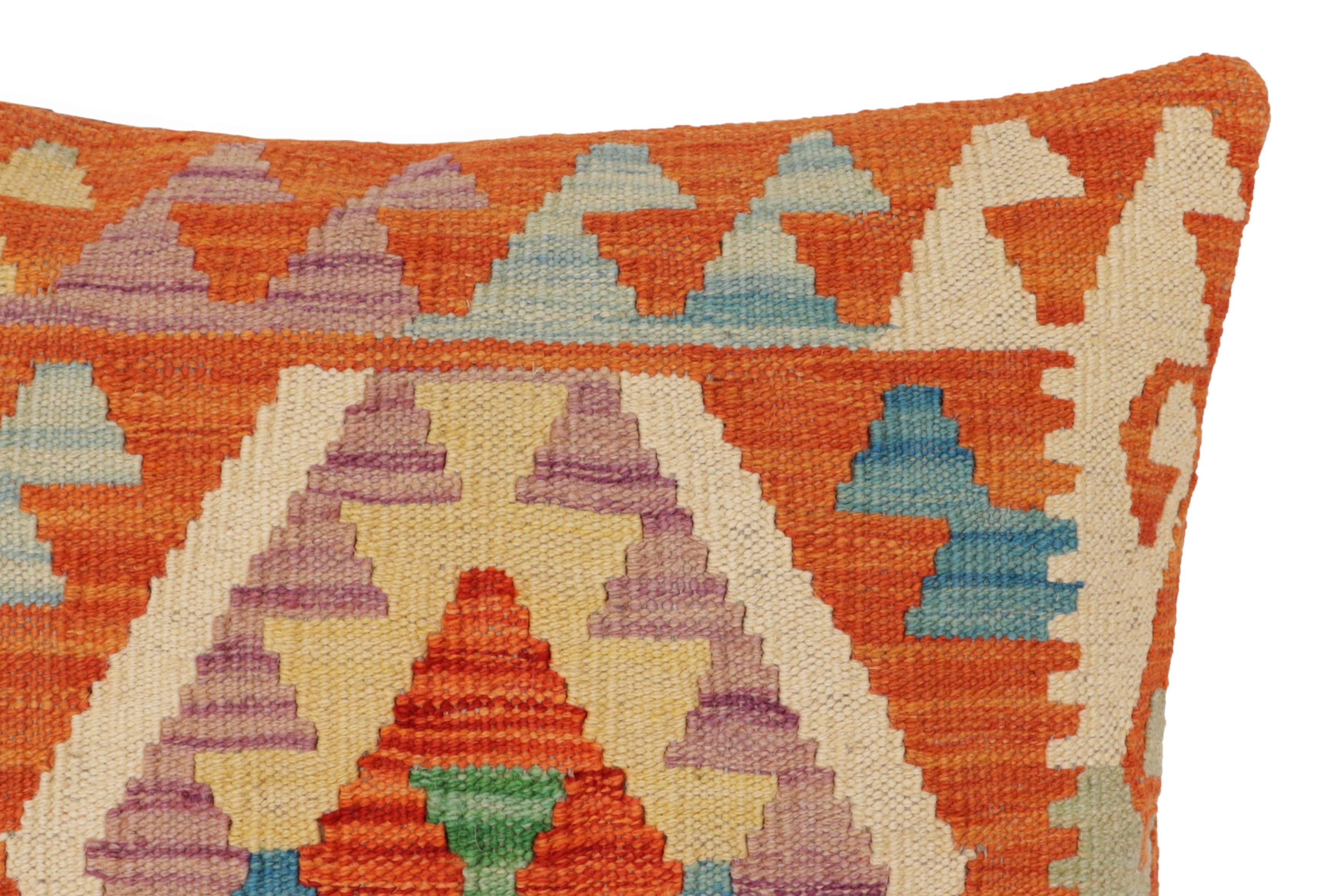 Tribal Aguilar Turkish Hand-Woven Kilim Pillow