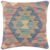 Boho Chic Weeks Turkish Hand-Woven Kilim Pillow