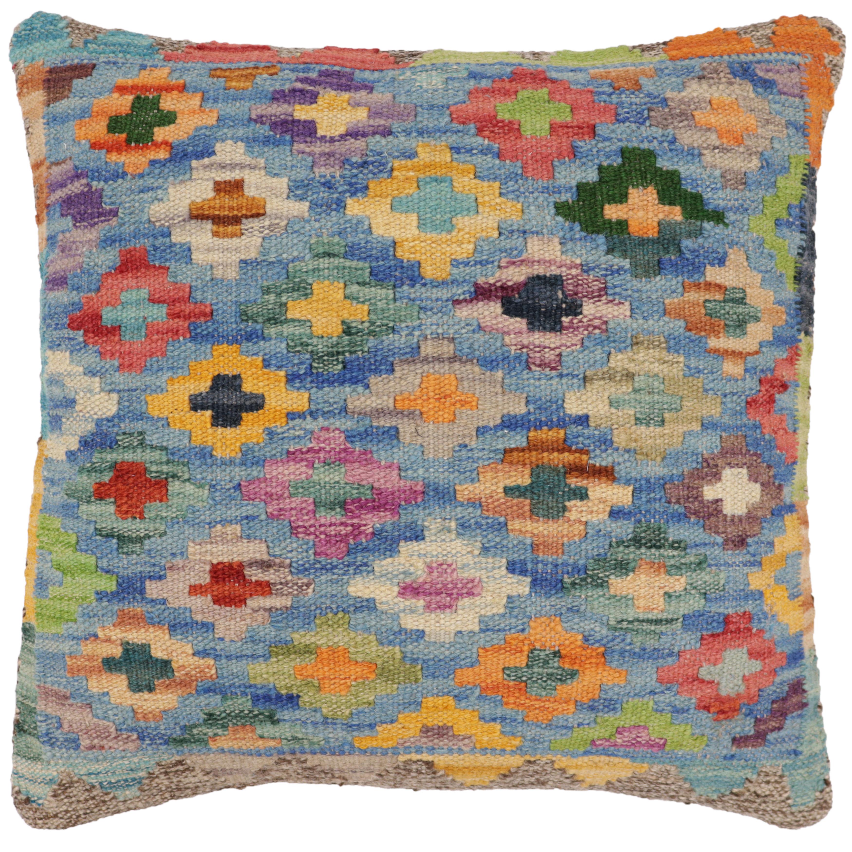 Southwestern Levine Turkish Hand-Woven Kilim Pillow