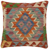 Southwestern Kerr Turkish Hand-Woven Kilim Pillow