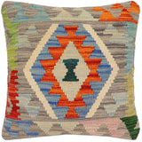 Tribal Tara Turkish Hand-Woven Kilim Pillow