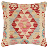 Boho Chic Devon Turkish Hand-Woven Kilim Pillow