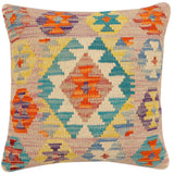 Tribal Bethany Turkish Hand-Woven Kilim Pillow