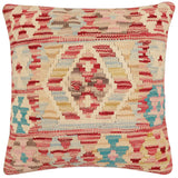 Rustic Sabrina Turkish Hand-Woven Kilim Pillow