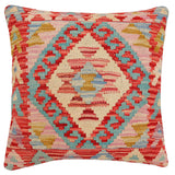 Rustic Stephens Turkish Hand-Woven Kilim Pillow