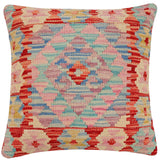 Bohemian Drake Turkish Hand-Woven Kilim Pillow