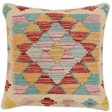 Bohemian Hall Turkish Hand-Woven Kilim Pillow