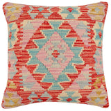 Tribal Carney Turkish Hand-Woven Kilim Pillow