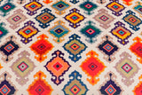 handmade Traditional Shoe Rack Beige Blue Hand-made RECTANGLE VELVET area rug