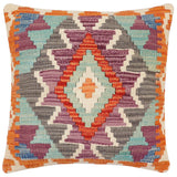 Southwestern Rashad Turkish Hand-Woven Kilim Pillow