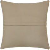 handmade Traditional Pillow Rust Blue Hand-Woven SQUARE 100% WOOL  Hand woven turkish pillow  3 x 5